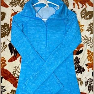 Under Armour Blue Long Sleeve Athletic Top {Size small}‎